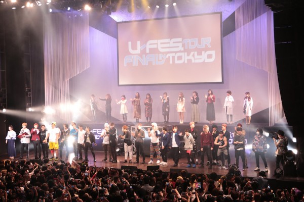 【イベントレポート】人気YouTuberが一堂に会するU-FES.ファイナル公演「U-FES.TOUR Final in Tokyo」に約8,000人来場！全6都市で約15,000人を動員！