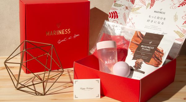 竹脇まりな監修「MARINESS」累計販売数35万個突破の人気プロテインが入ったクリスマスギフトセットを11月30日より数量限定で予約開始