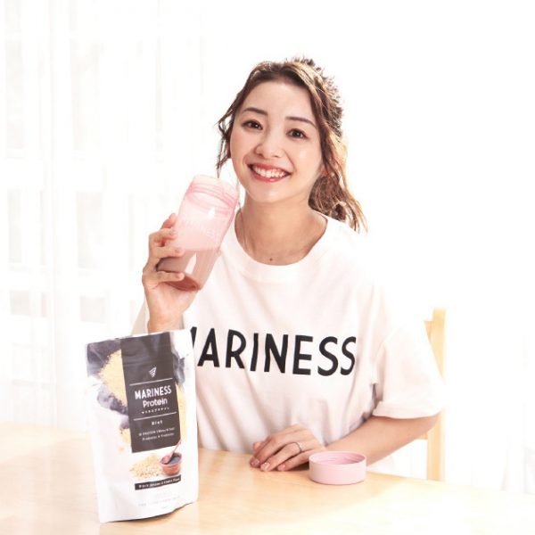 宅トレクリエイター竹脇まりな監修「MARINESS」人気限定フレーバー「黒ごまきな粉」の再販売決定！